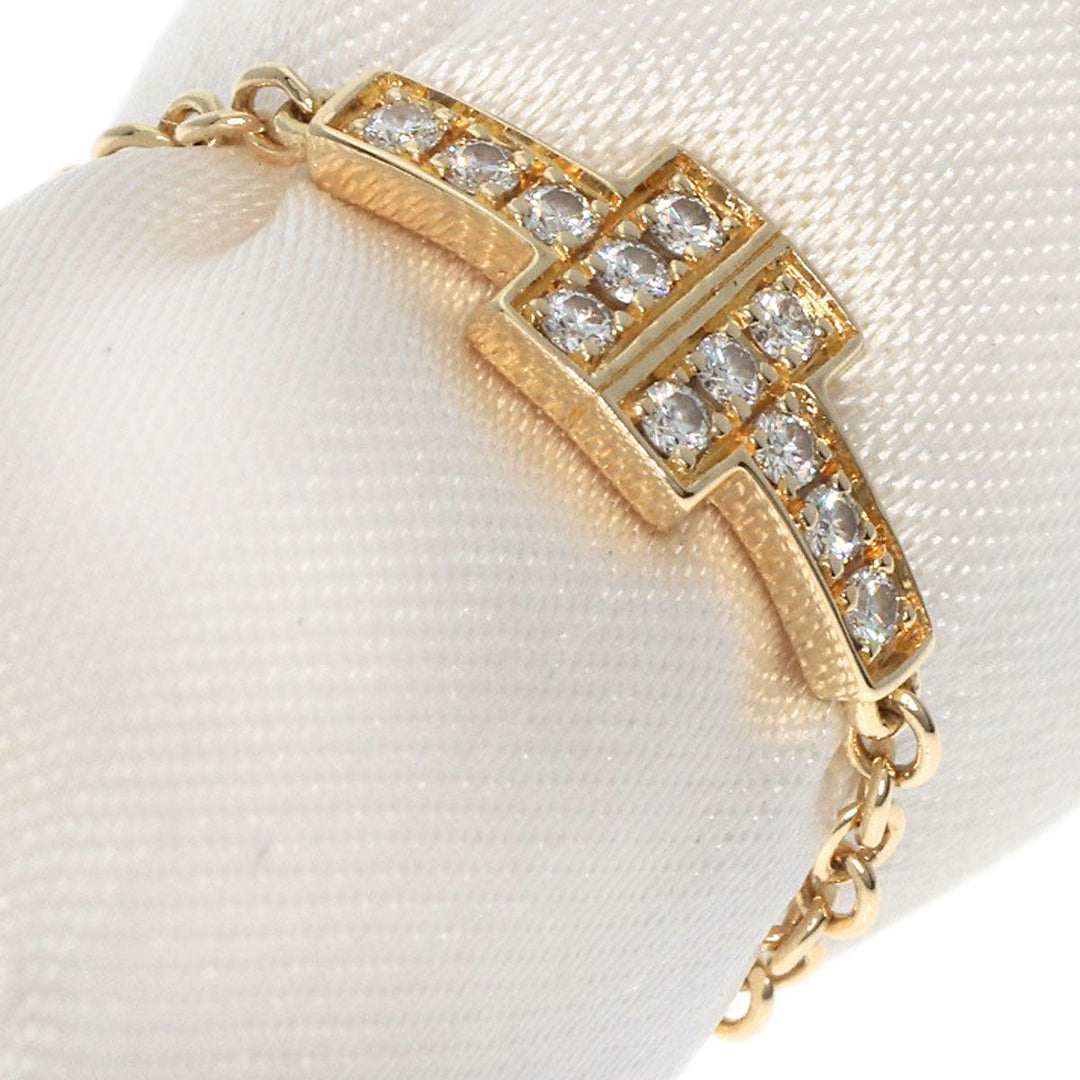 TIFFANY&Co. Ring 18K Yellow Gold gold TChain Diamond