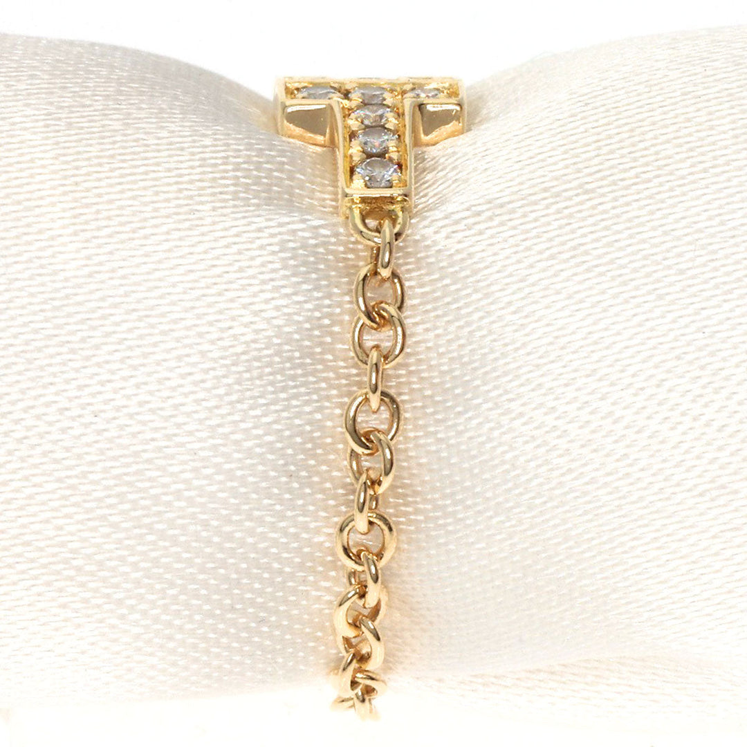 TIFFANY&Co. Ring 18K Yellow Gold gold TChain Diamond