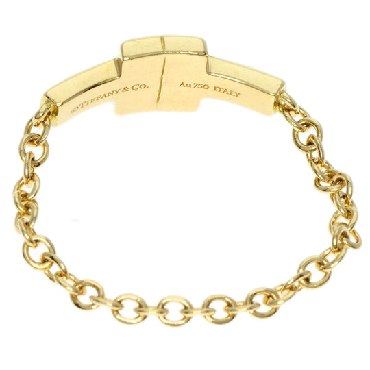 TIFFANY&Co. Ring 18K Yellow Gold gold TChain Diamond