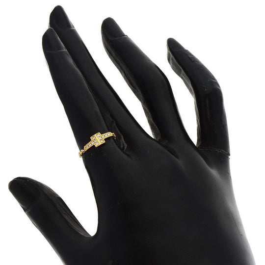 TIFFANY&Co. Ring 18K Yellow Gold gold TChain Diamond
