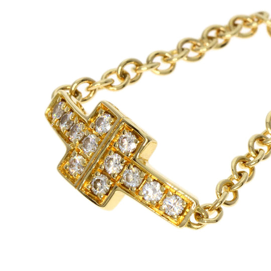 TIFFANY&Co. Ring 18K Yellow Gold gold TChain Diamond