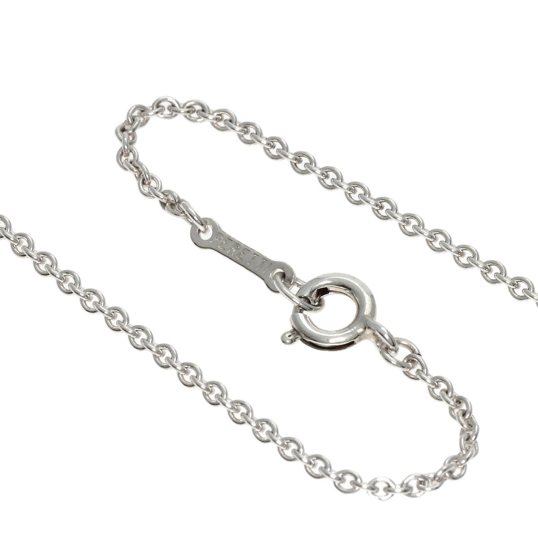 TIFFANY&Co. Necklace SV Silver Double loop Women Used Authentic