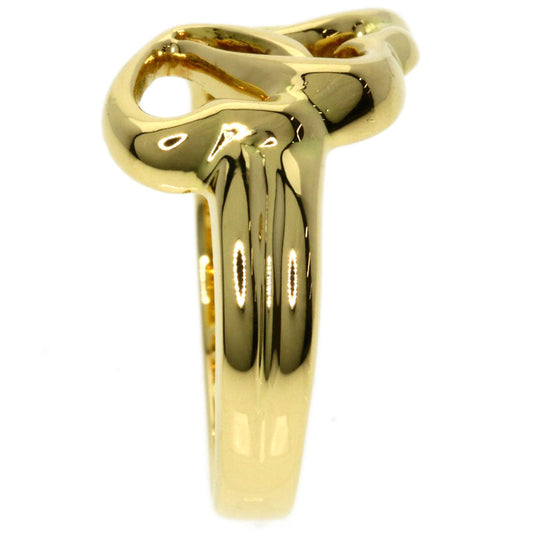 TIFFANY&Co. Ring 18K Yellow Gold gold Triple heart Women Used Authentic