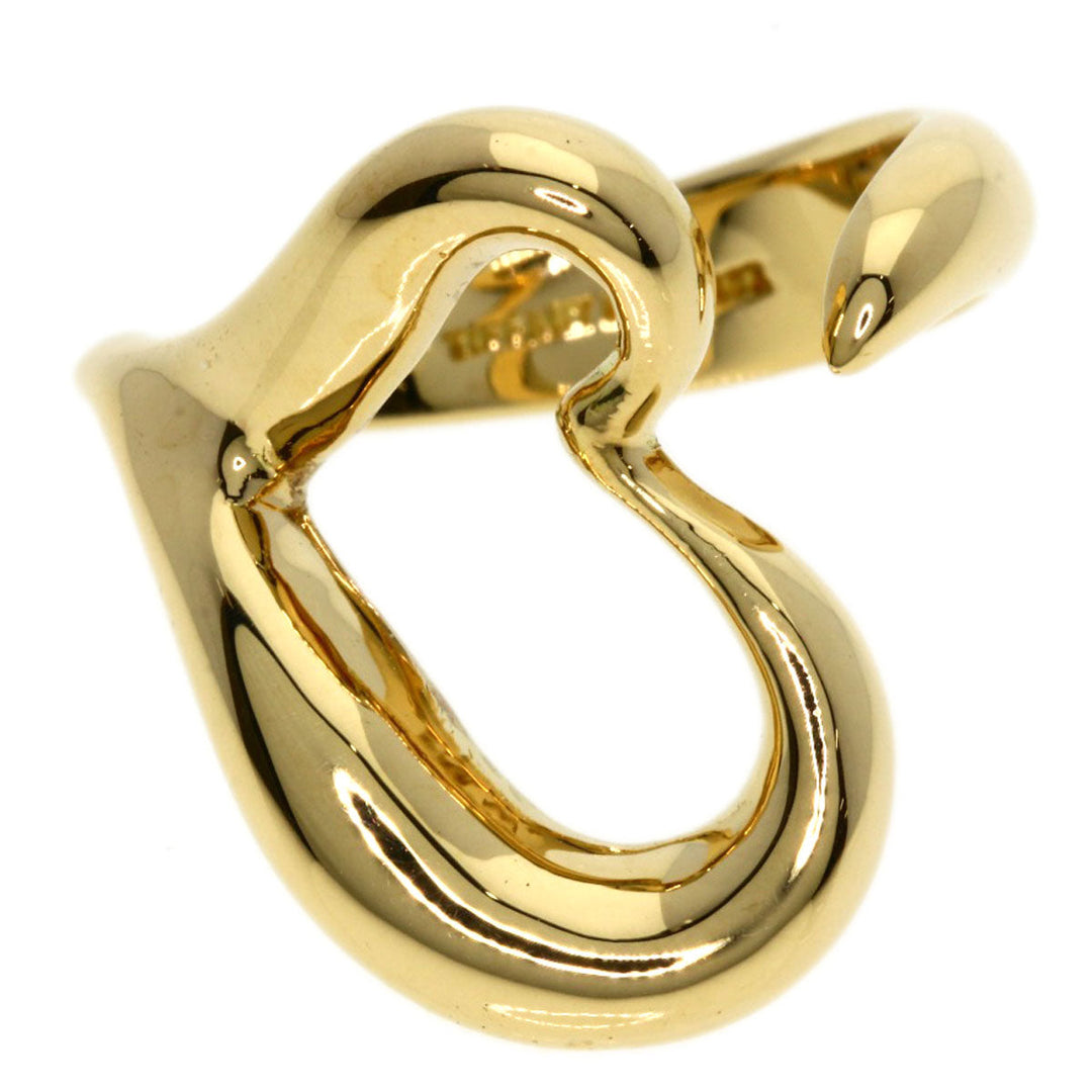 TIFFANY&Co. Ring 18K Yellow Gold gold Open heart Women Used Authentic