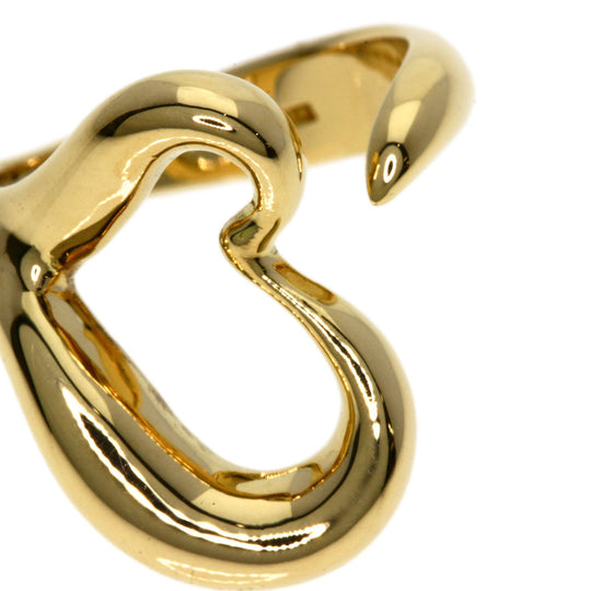 TIFFANY&Co. Ring 18K Yellow Gold gold Open heart Women Used Authentic