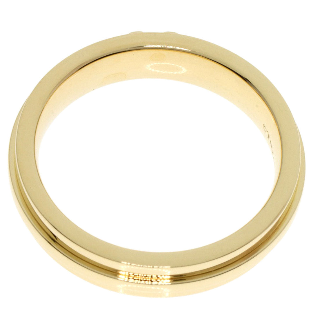 TIFFANY&Co. Ring 18K Yellow Gold gold T narrow Women Used Authentic