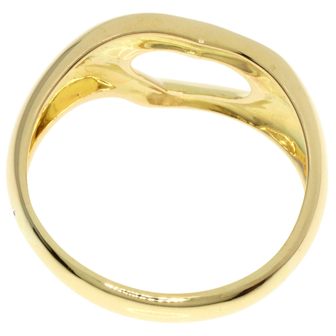 TIFFANY&Co. Ring 18K Yellow Gold gold Open heart Women Used Authentic