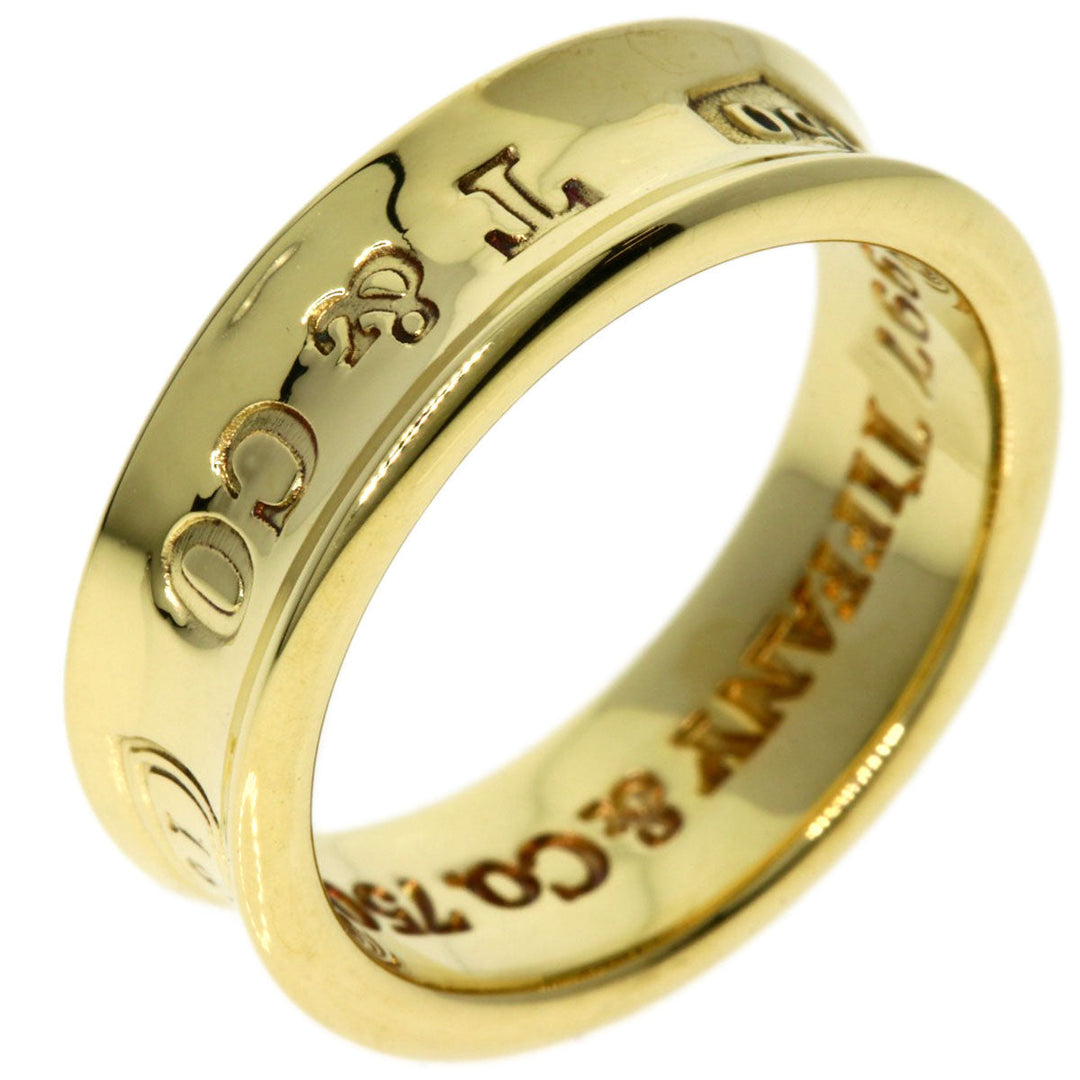 TIFFANY&Co. Ring 18K Yellow Gold gold 1837 Women Used Authentic