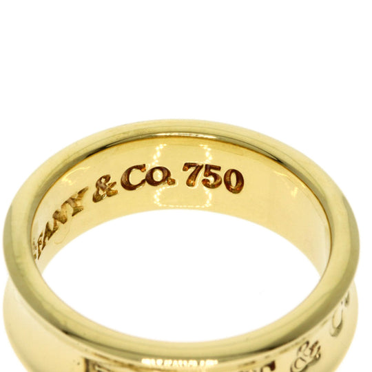 TIFFANY&Co. Ring 18K Yellow Gold gold 1837 Women Used Authentic