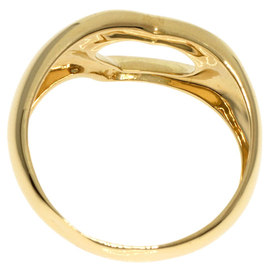 TIFFANY&Co. Ring 18K Yellow Gold gold Open heart Women Used Authentic