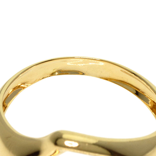 TIFFANY&Co. Ring 18K Yellow Gold gold Open heart Women Used Authentic