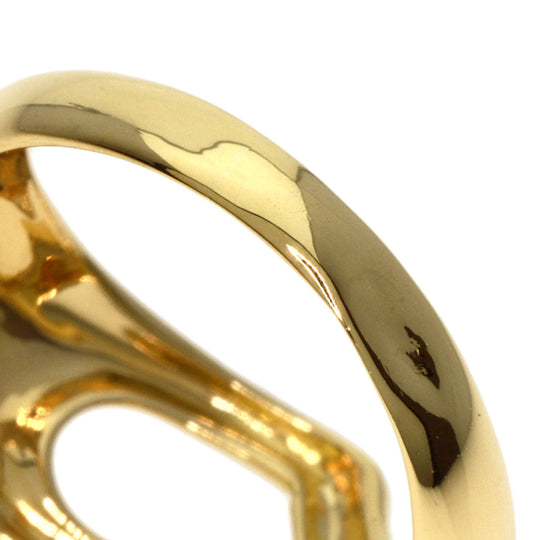 TIFFANY&Co. Ring 18K Yellow Gold gold Open heart Women Used Authentic