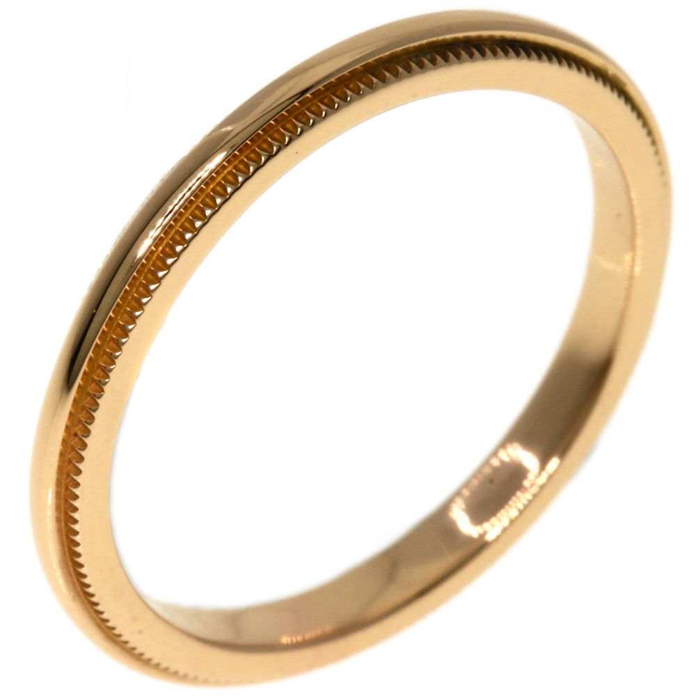TIFFANY&Co. Ring 18K Pink Gold gold Milgrain