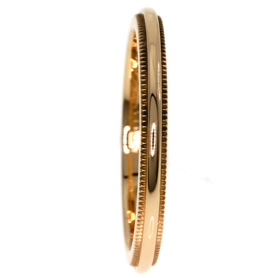 TIFFANY&Co. Ring 18K Pink Gold gold Milgrain
