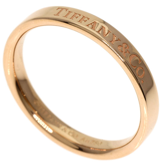 TIFFANY&Co. Ring 18K Pink Gold gold Flat band Women Used Authentic
