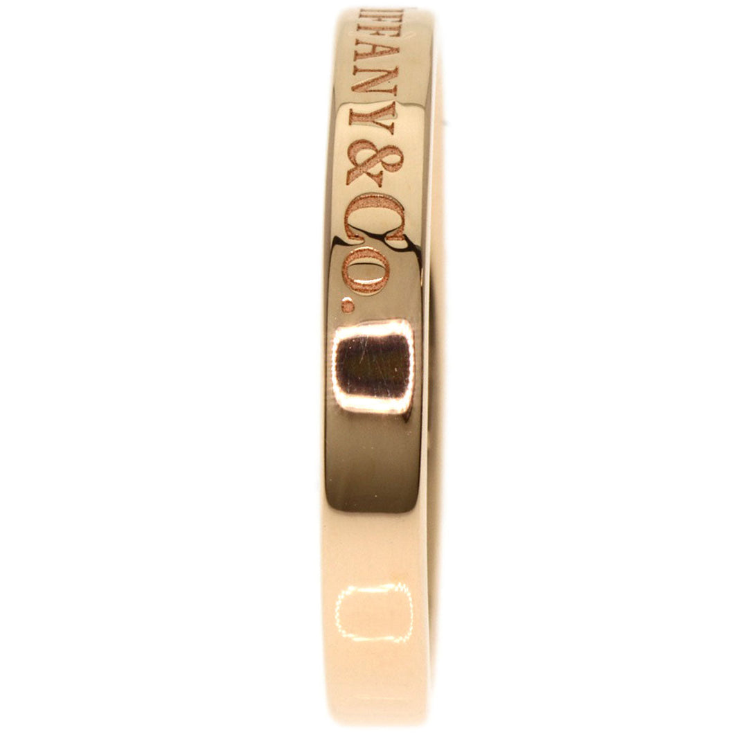 TIFFANY&Co. Ring 18K Pink Gold gold Flat band Women Used Authentic