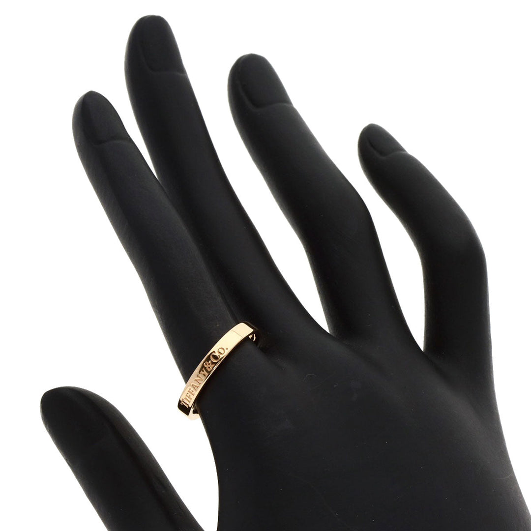 TIFFANY&Co. Ring 18K Pink Gold gold Flat band Women Used Authentic