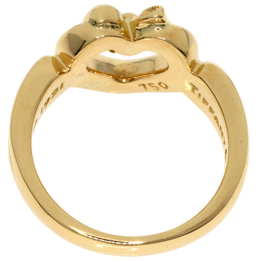 TIFFANY&Co. Ring 18K Yellow Gold gold Heart ribbon