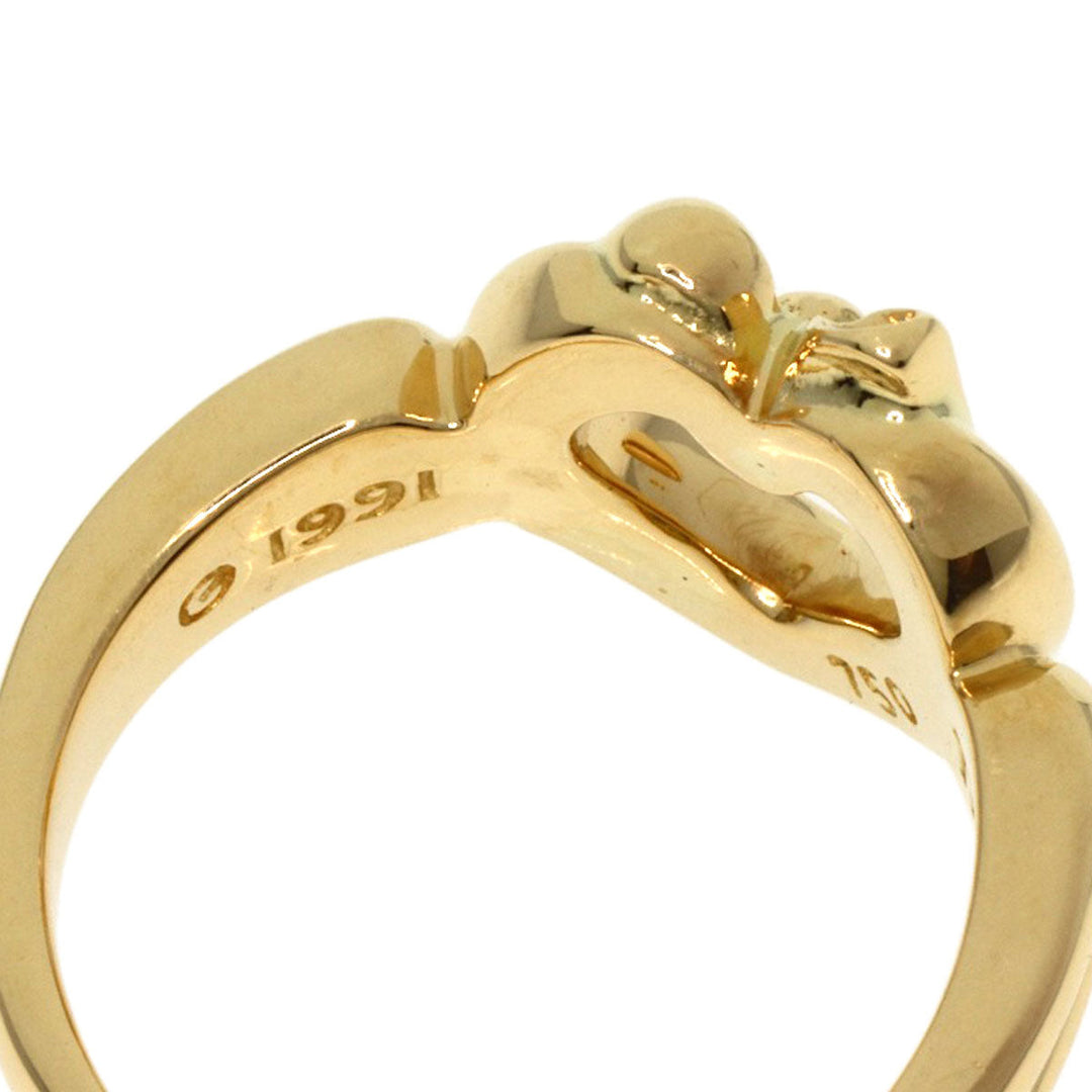 TIFFANY&Co. Ring 18K Yellow Gold gold Heart ribbon