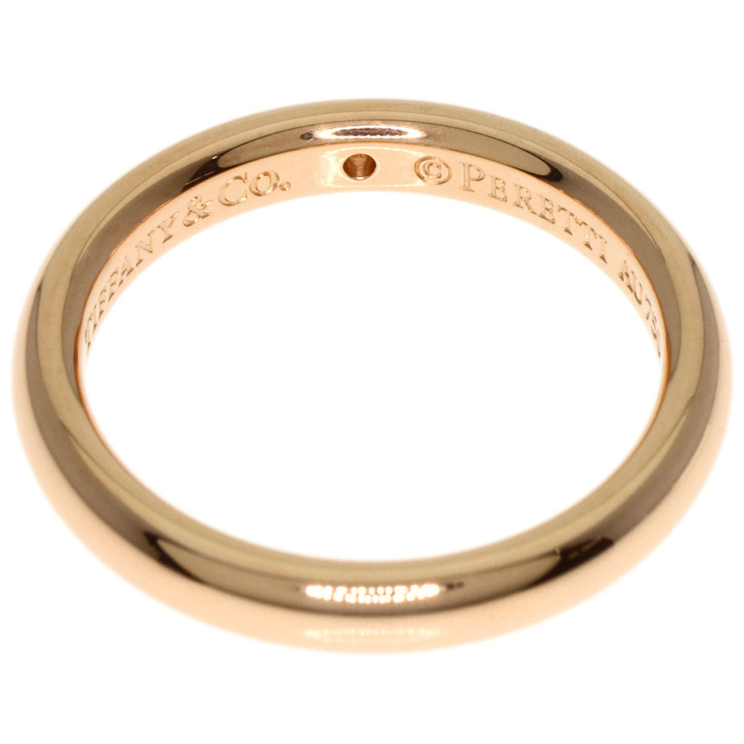 TIFFANY&Co. Ring 18K Pink Gold gold Stacking band 1P diamond Women Used Authentic