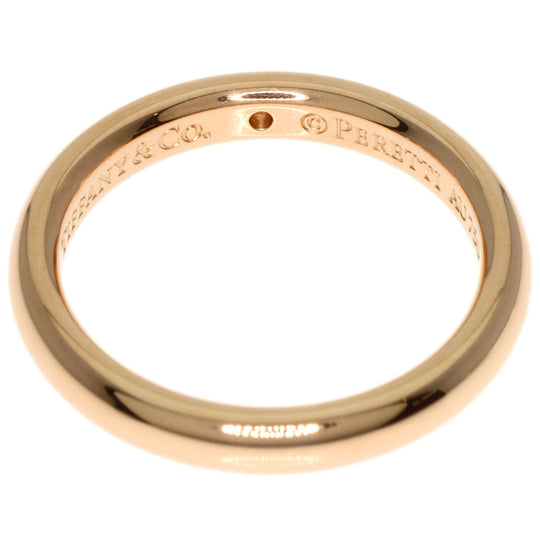 TIFFANY&Co. Ring 18K Pink Gold gold Stacking band 1P diamond Women Used Authentic