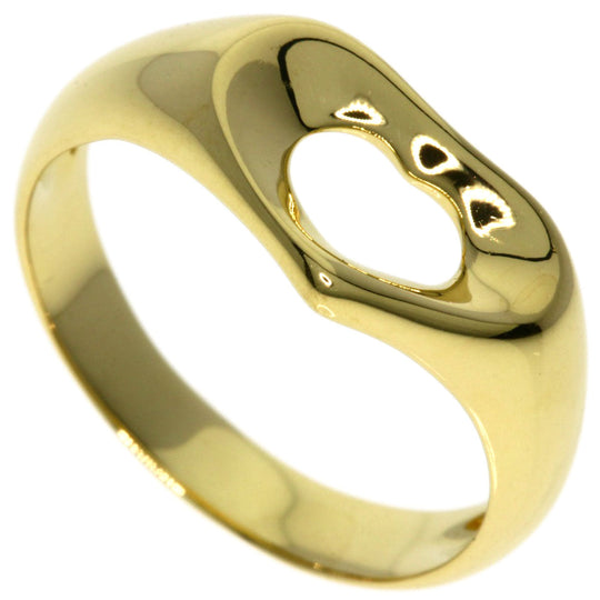 TIFFANY&Co. Ring 18K Yellow Gold gold Open heart Women Used Authentic