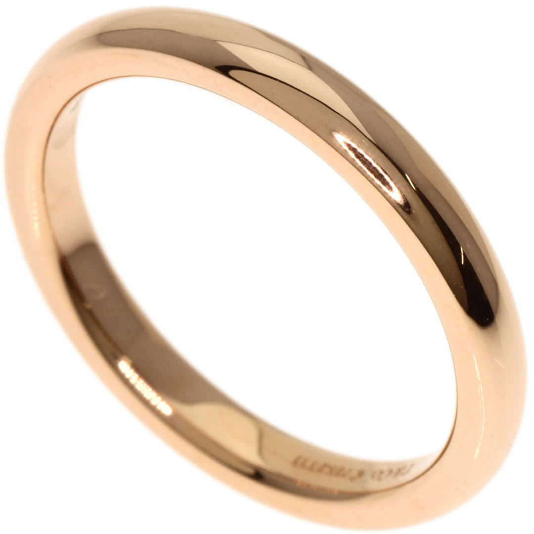 TIFFANY&Co. Ring 18K Pink Gold gold Wedding band Women Used Authentic