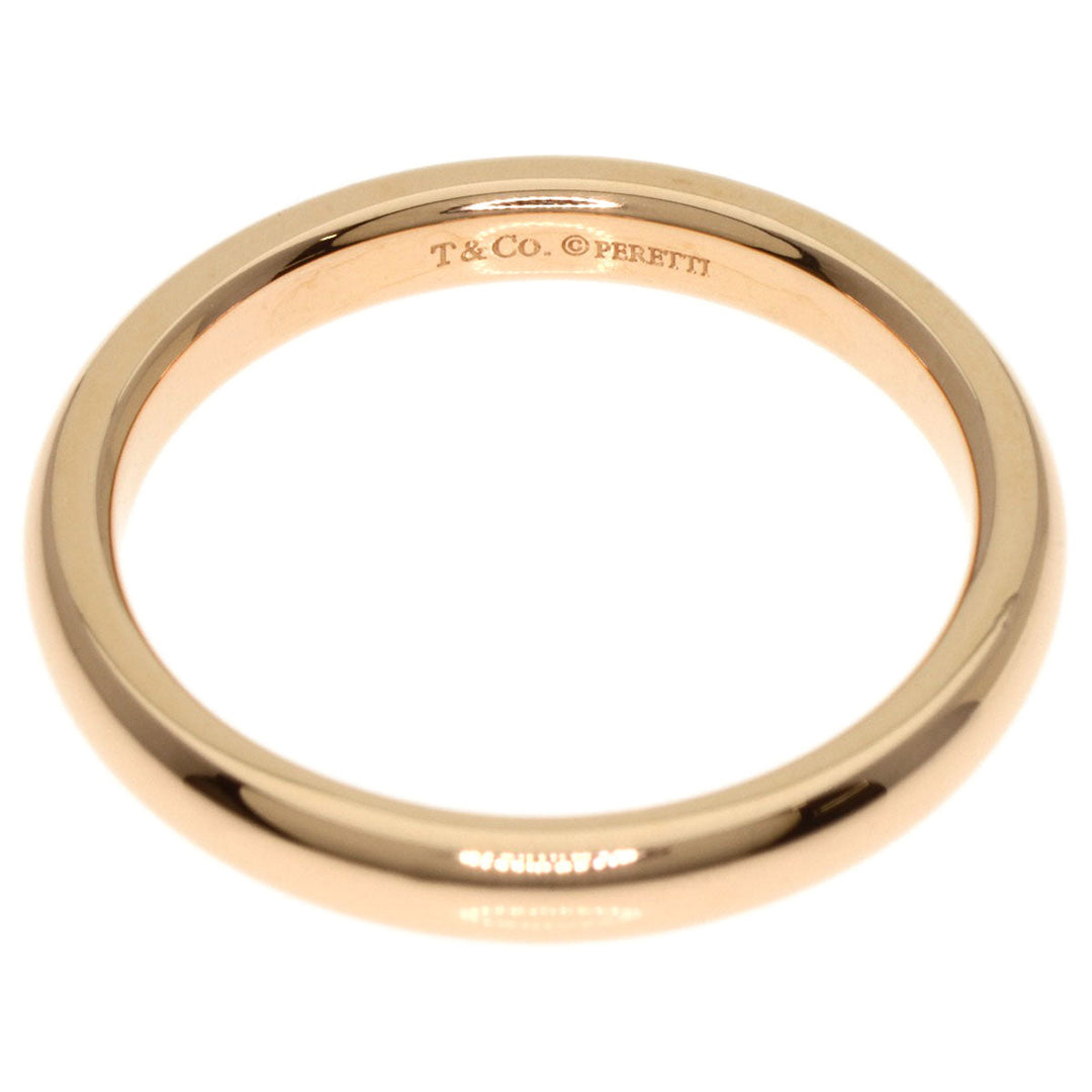 TIFFANY&Co. Ring 18K Pink Gold gold Wedding band Women Used Authentic