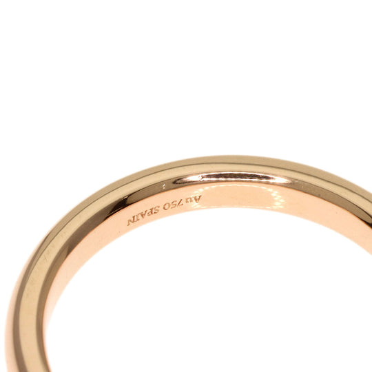 TIFFANY&Co. Ring 18K Pink Gold gold Wedding band Women Used Authentic