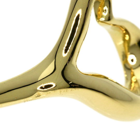 TIFFANY&Co. Ring 18K Yellow Gold gold Open heart Women Used Authentic