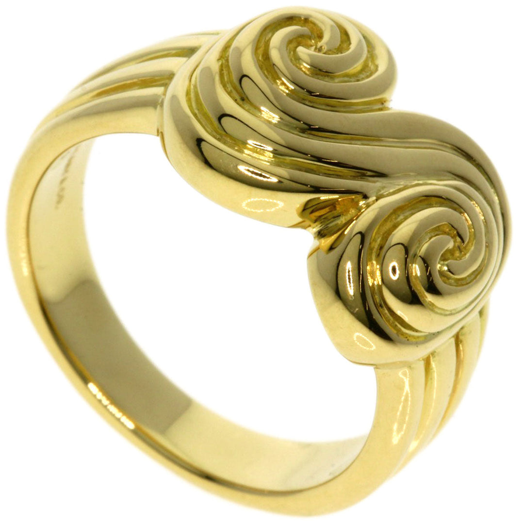TIFFANY&Co. Ring 18K Yellow Gold gold tornado