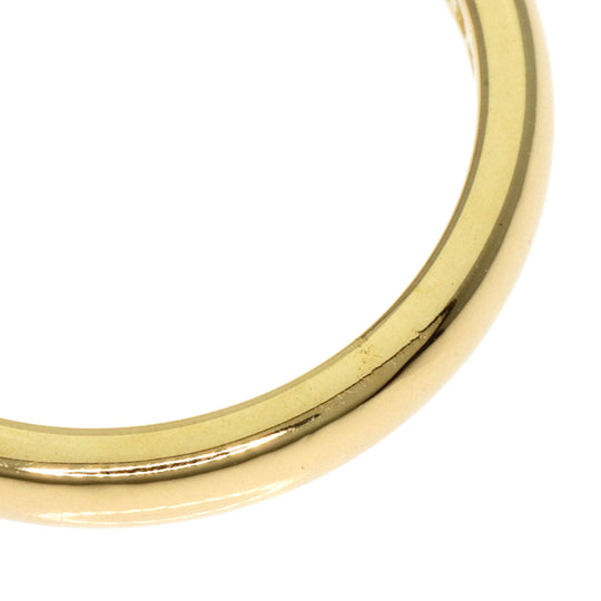 TIFFANY&Co. Ring 18K Yellow Gold gold Classic Band 1P Diamond Women Used Authentic