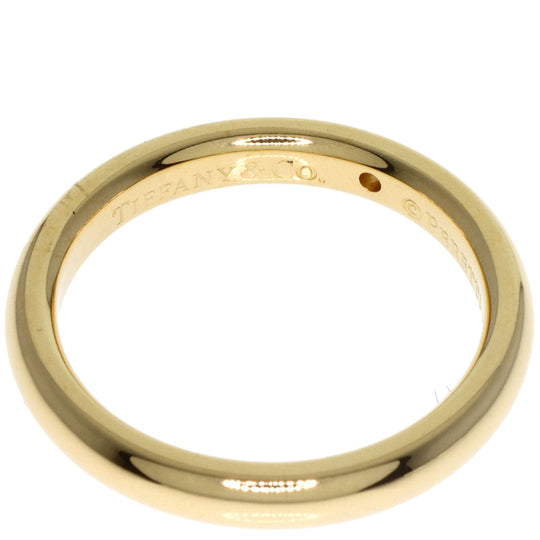 TIFFANY&Co. Ring 18K Yellow Gold gold Classic Band 1P Diamond Women Used Authentic