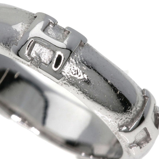 HERMES Ring K18WG Silver Fidelite # 47 Women Used Authentic