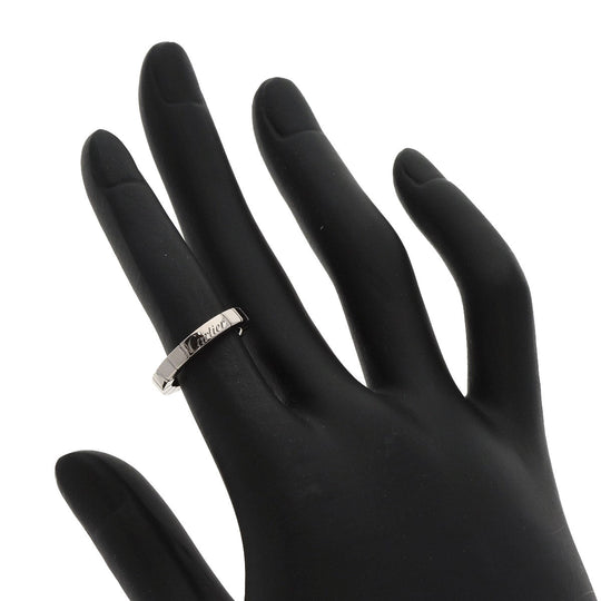 CARTIER Ring K18WG Silver Raniere Ring #46