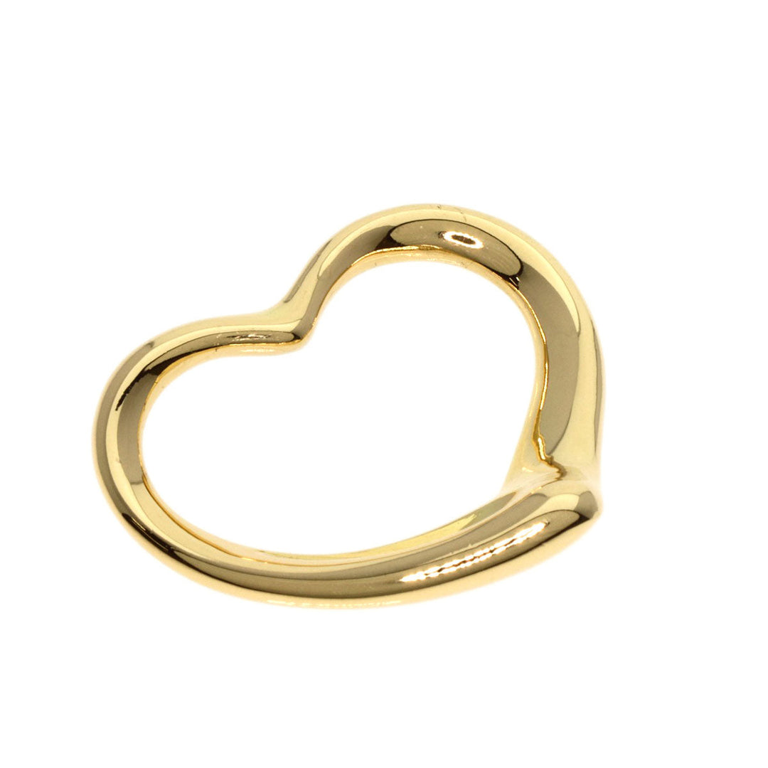 TIFFANY&Co. Pendant top 18K Yellow Gold gold Open heart
