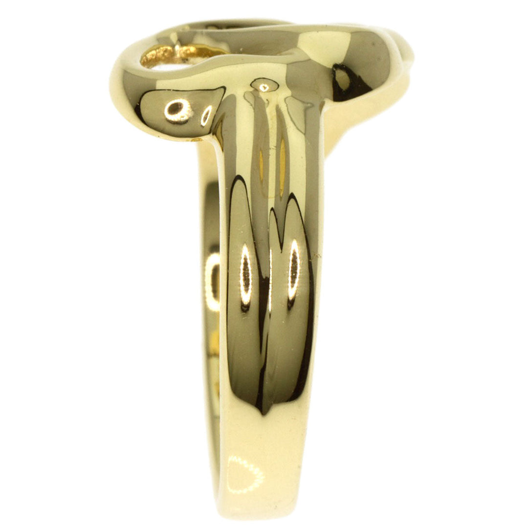 TIFFANY&Co. Ring 18K Yellow Gold gold Triple heart Women Used Authentic