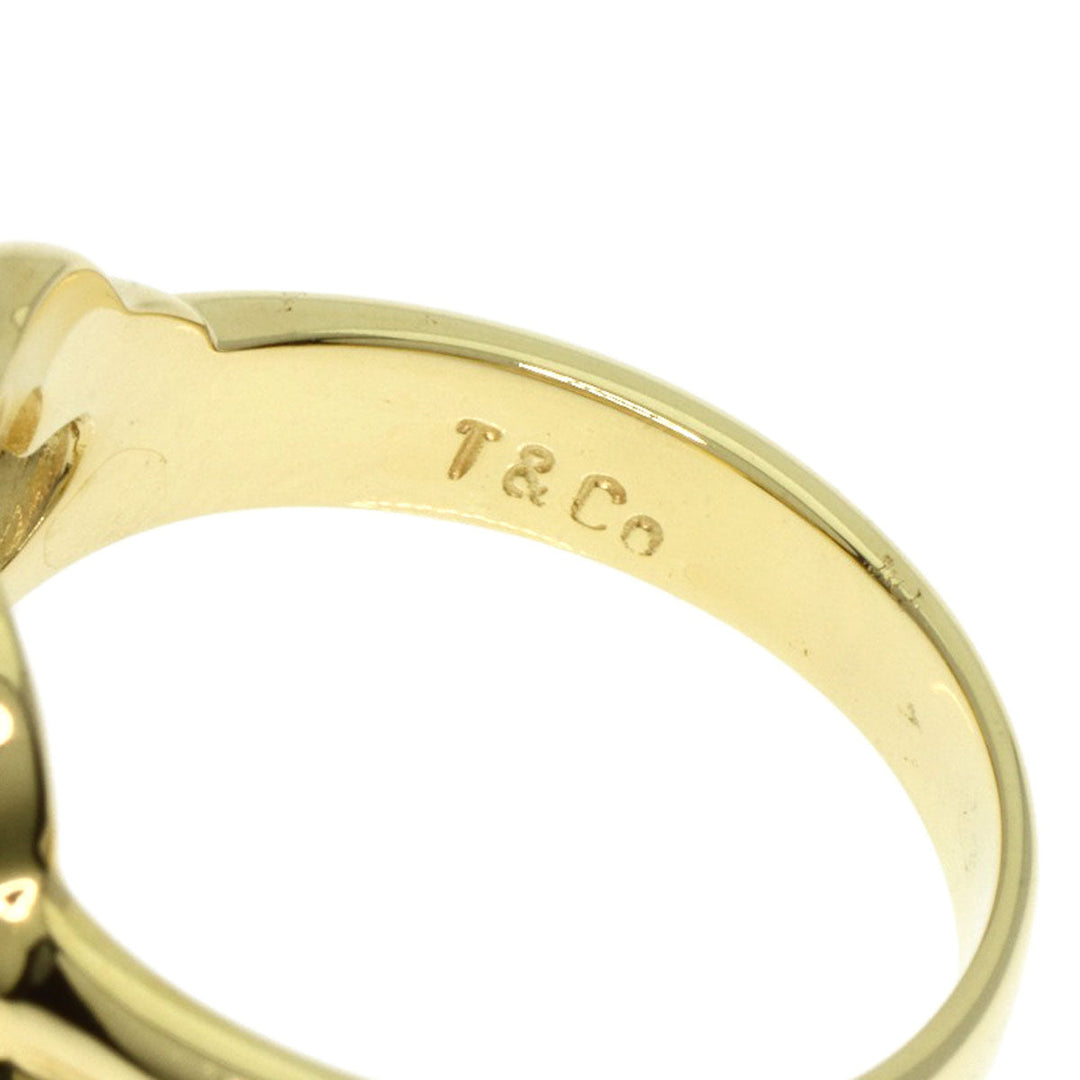 TIFFANY&Co. Ring 18K Yellow Gold gold Triple heart Women Used Authentic