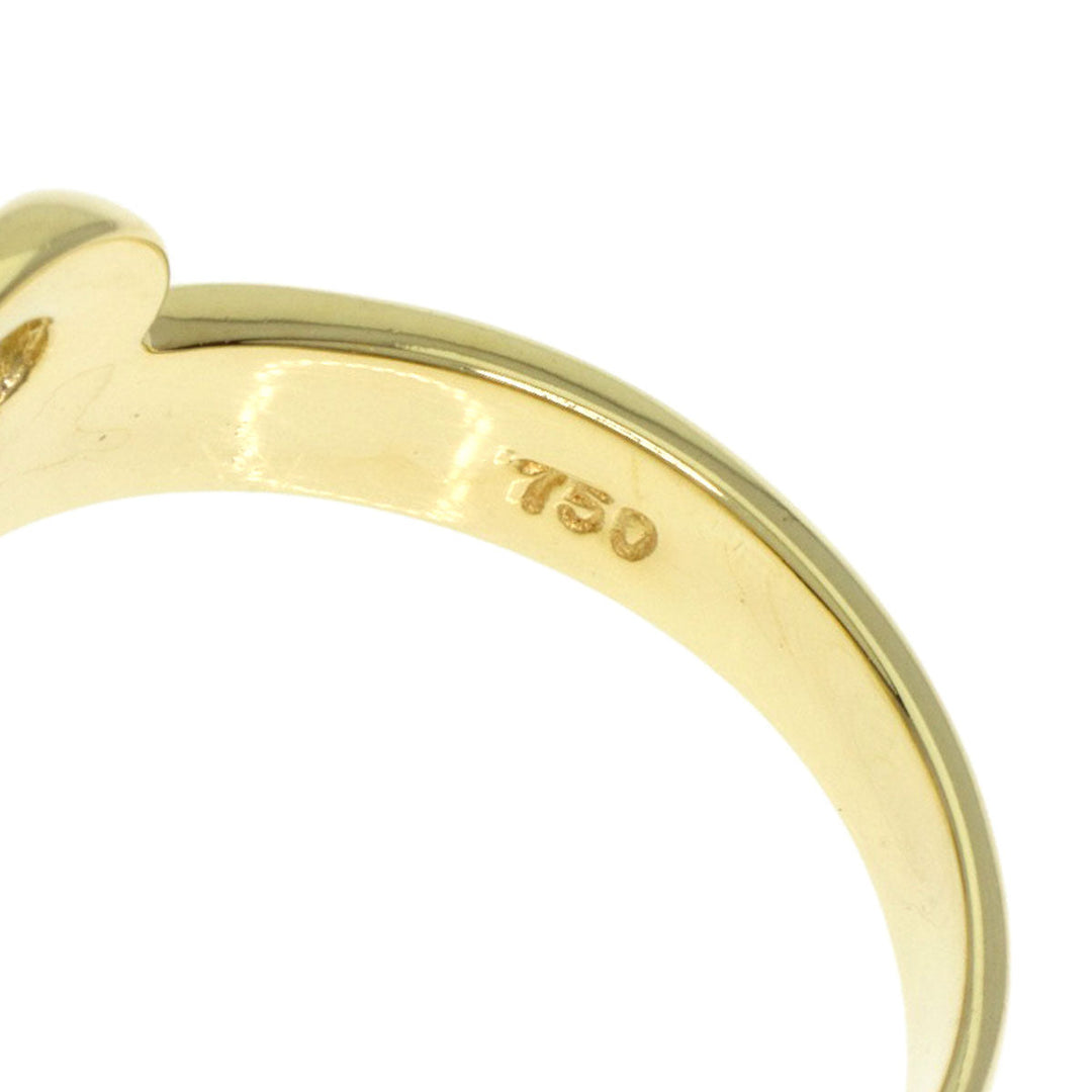 TIFFANY&Co. Ring 18K Yellow Gold gold Triple heart Women Used Authentic