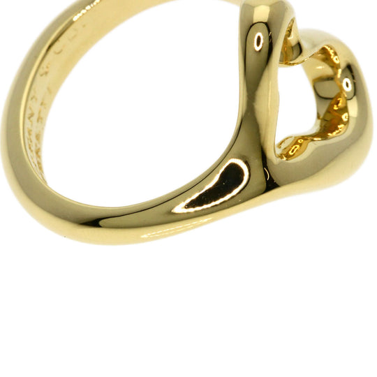 TIFFANY&Co. Ring 18K Yellow Gold gold Open heart Women Used Authentic
