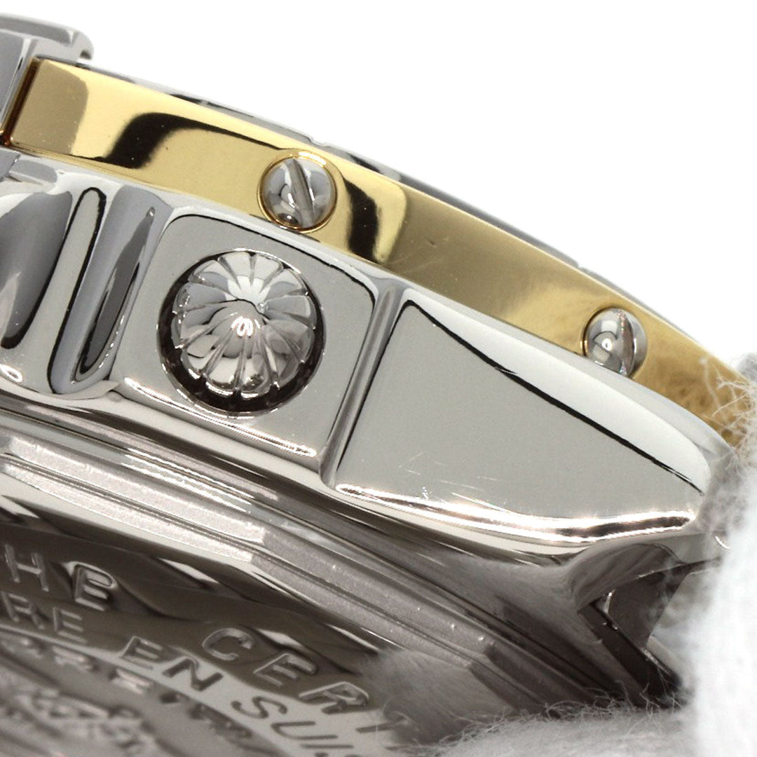 BREITLING Watches Mechanical Automatic D13352 Stainless Steel , Stainless Steel , K18YG Silver Chronomat Bikoro black dial mens Used Authentic