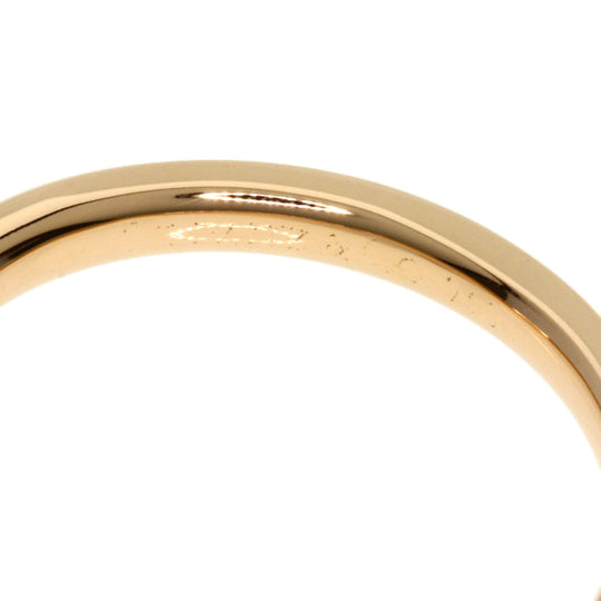 TIFFANY&Co. Ring 18K Pink Gold gold Curved band diamond Women Used Authentic