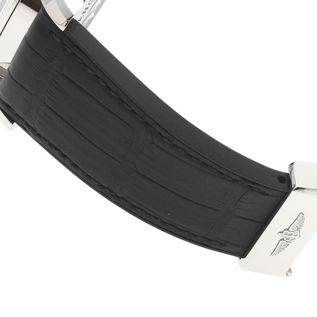 BREITLING Watches Mechanical Automatic AB0510U0/A790 Stainless Steel Silver Transocean Chronograph Unitime white dial