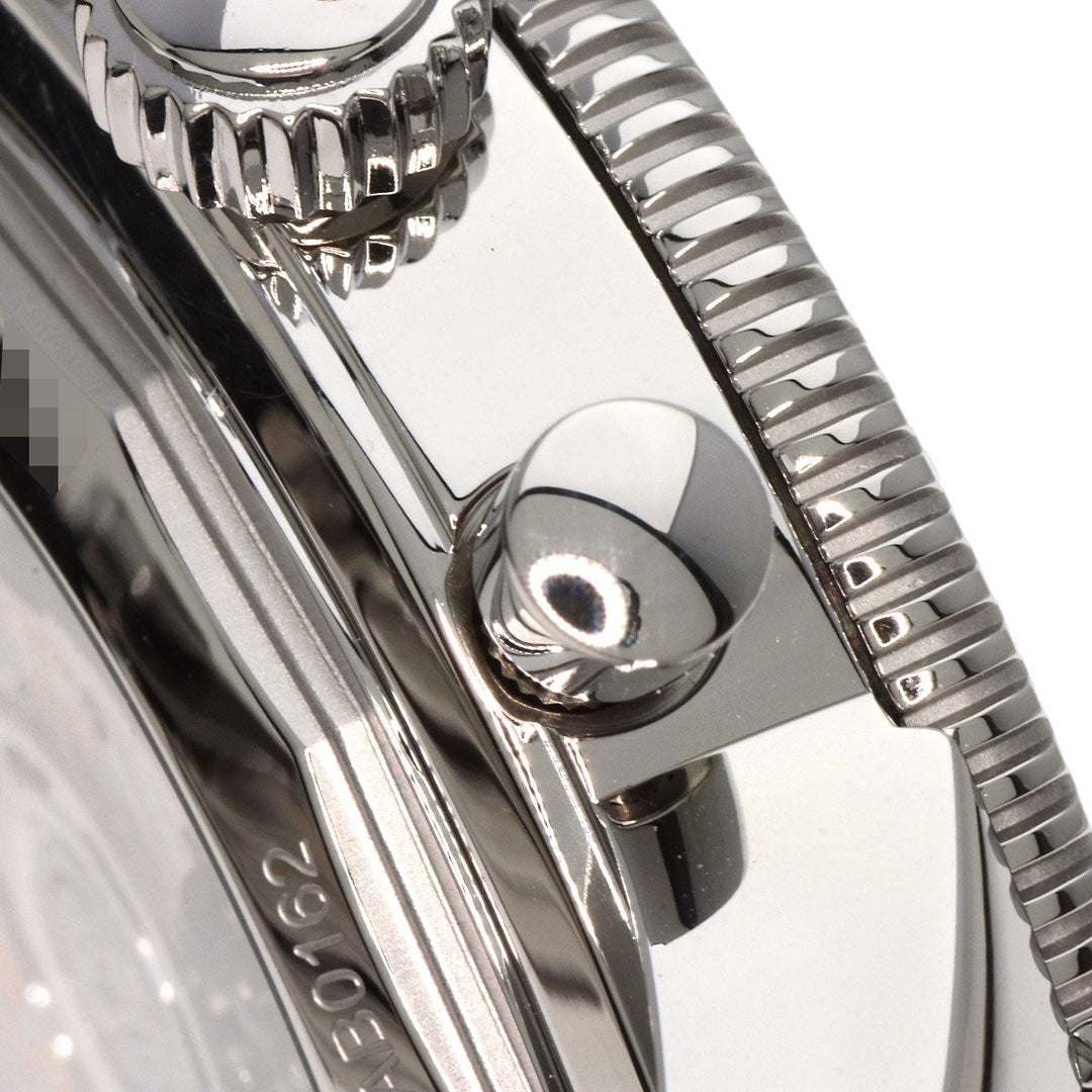 BREITLING Watches Mechanical Automatic AB0162 Stainless Steel, Rubber Silver Superocean Heritage B01 Chronograph 44 black dial mens Used Authentic