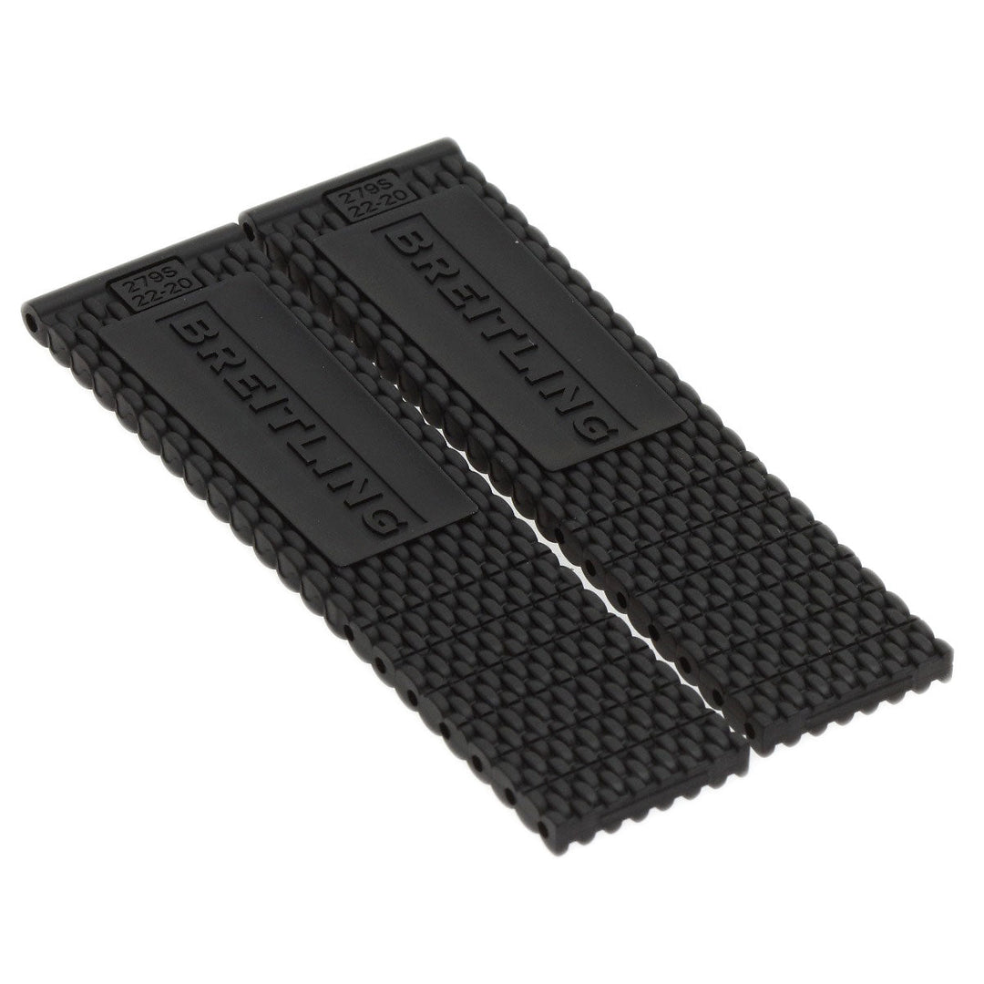 BREITLING Watches Mechanical Automatic AB0162 Stainless Steel, Rubber Silver Superocean Heritage B01 Chronograph 44 black dial mens Used Authentic