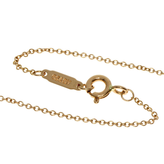 TIFFANY&Co. Necklace 18K Pink Gold gold Atlas Key 4P Diamond Women Used Authentic