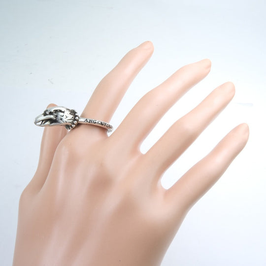 GUCCI Ring Silver Silver ANGER FOREST unisex(Unisex) 14 Used Authentic