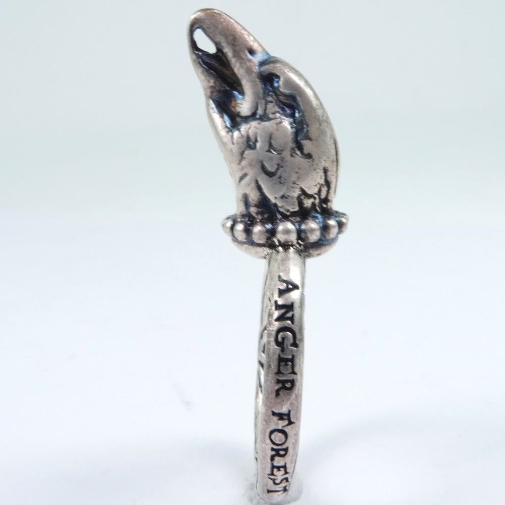 GUCCI Ring Silver Silver ANGER FOREST unisex(Unisex) 12 Used Authentic