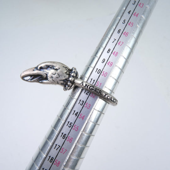 GUCCI Ring Silver Silver ANGER FOREST unisex(Unisex) 12 Used Authentic