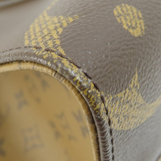 LOUIS VUITTON Tote Bag M45321 Monogram reverse Brown On the Go MM Monogram Giant Women Used Authentic